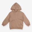 Brown Zip Hoodie