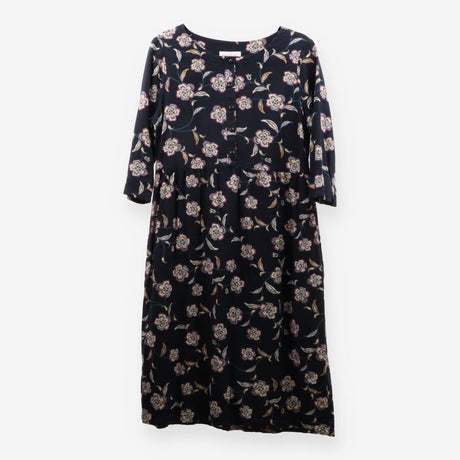 Seasalt Cornwall Marble Flower Floral Midi Dress B