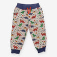Jogger grey dinosaurs orange drawstring
