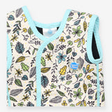 Baby Swim Nappy Wrap Botanical Leaf Print
