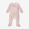 Pink Smocked Sleepsuit