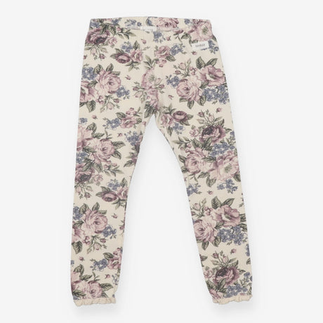 Cream Roses Leggings