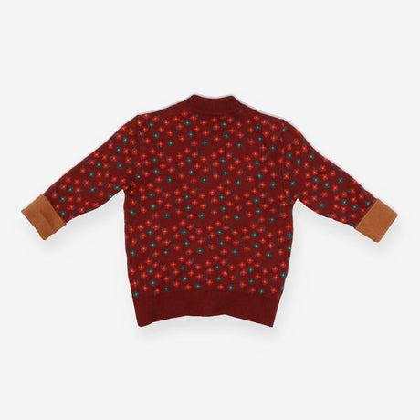 From one to another Hazelnut Flowers Knitted Cardi