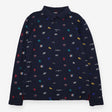 Polo Shirt Long Sleeved Navy Harry Potter