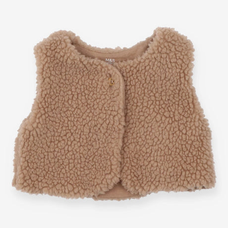 Teddy Gilet Brown
