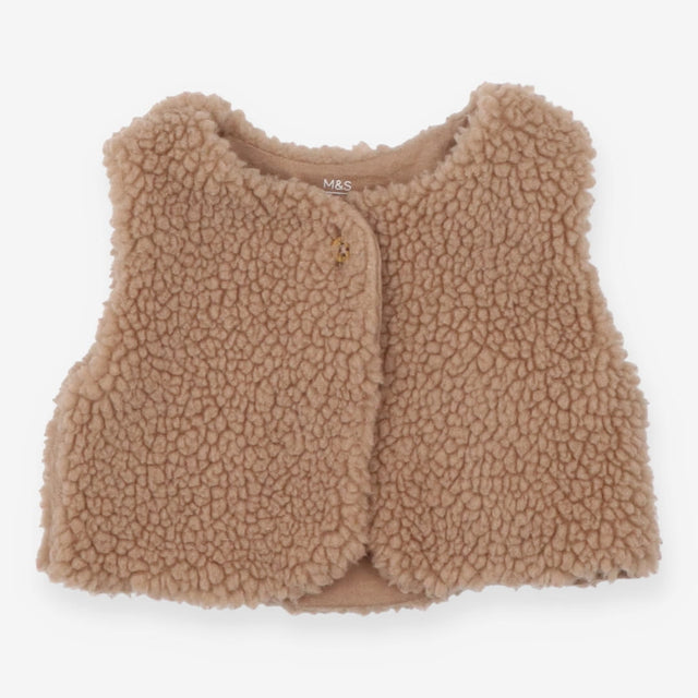 Teddy Gilet Brown