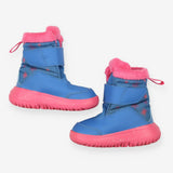 Adidas Disney Frozen Snow Boots Blue and Pink