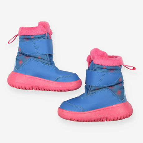 Adidas Disney Frozen Snow Boots Blue and Pink