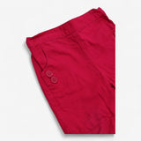 Shorts chino pink with ditsy lining