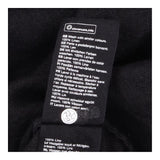 Shirt Dress Linen Front Tie Short Sleeve Black