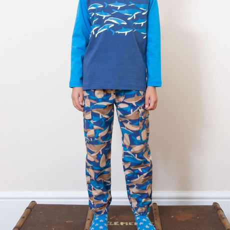 Sea camo utility pull-ons