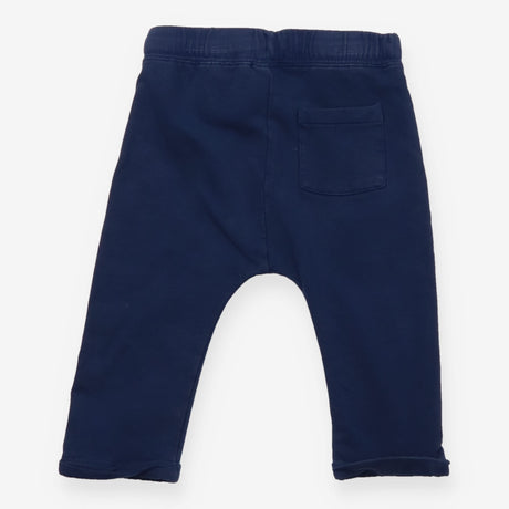 Blue Leggings with Drawstring