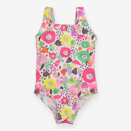 Swimsuit white floral