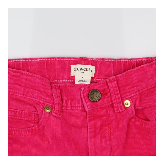 Cord Trouser Bright Pink