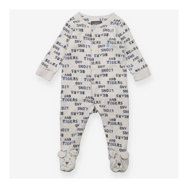 Lions, Bears and Tigers Sleepsuit 