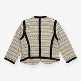 By Malene Birger Black Beige Designer Blazer Tailo