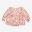 Blouse pink floral