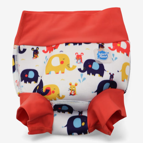 Elephant and mouse print happy nappy 