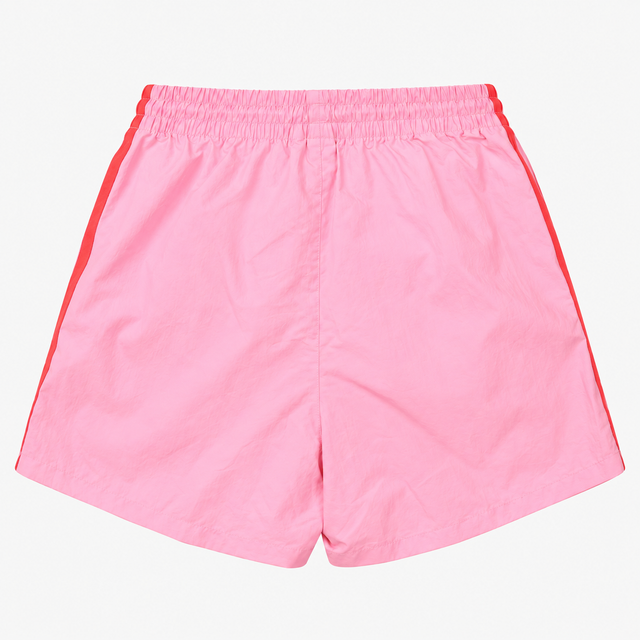 3 Stripes Nylon Runner Shorts Pink