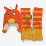 Julia Donaldson Zog hat and scarf orange