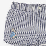 Shorts peter rabbit blue striped