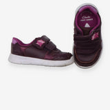 Trainers purple velcro unicorn