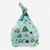Baby Hat green Christmas friends 