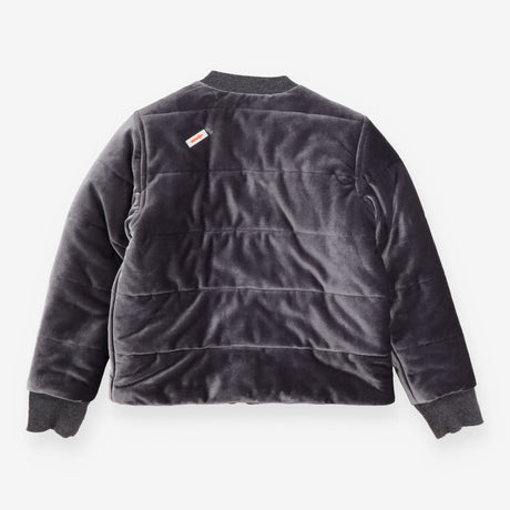 Angel & Rocket puffer jacket velvet grey