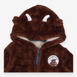 Onesie Gruffalo brown fur with hood
