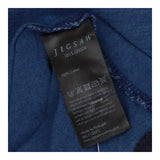 Blue Slub T‑Shirt Dress  Soft Textured Casual Styl