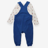 Dungaree Blue with Guards and White Tee with Guard