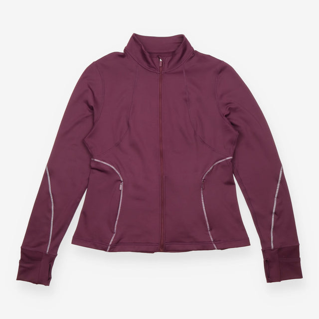 Therma Boost Burgundy Running Jacket 