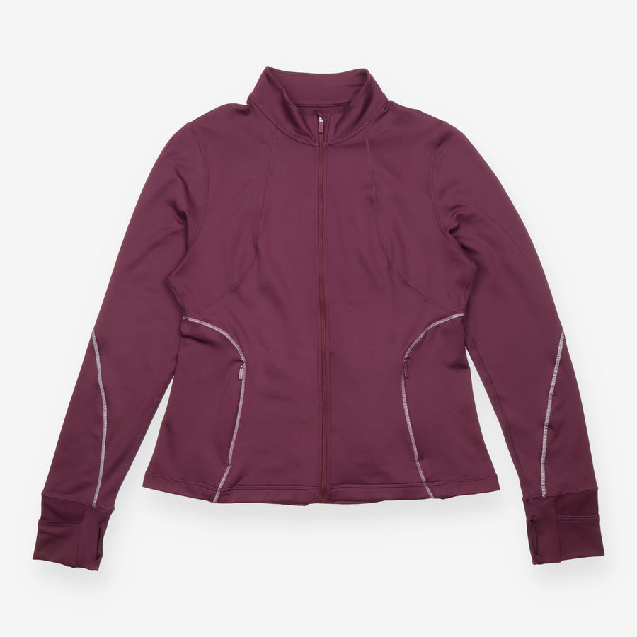 Therma Boost Burgundy Running Jacket 