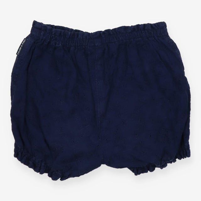 Bloomers Navy Flower and Butterflies Appliques