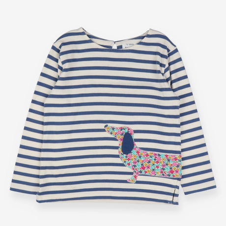Daschund Stripe Top
