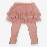 Leggings Pink with Tutu Skirt