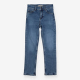 Slim fit blue jeans