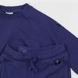 Purple Sweater and Joggers Outfit 