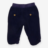 Trousers Cord Pull On Navy