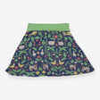 Skirt blue and green farm spring