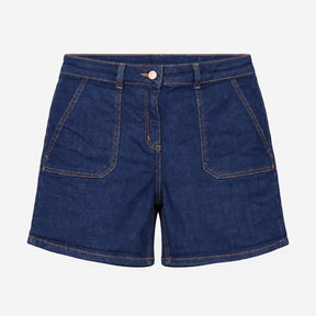 Shorts Denim Dark Wash Utility Pocket 4 