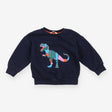Sweatshirt Navy with Multicoloured Dino