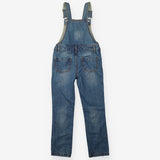 Denim light wash dungarees