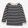 T-shirt long sleeve navy and white stripe