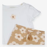 Outfit Bodysuit Flared Leggings and Headband