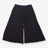 Culottes Akira Pinstripe Washed Black High Waist W