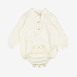 Eggshell Victor romper shirt