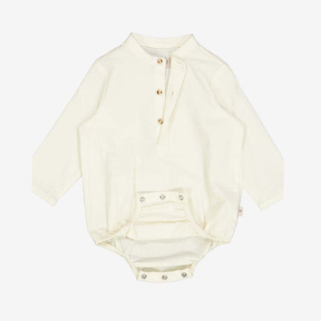 Eggshell Victor romper shirt