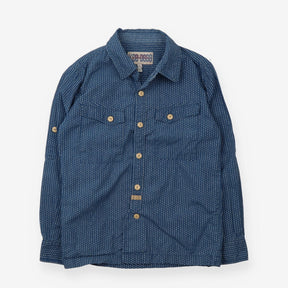Blue Spotty Shirt