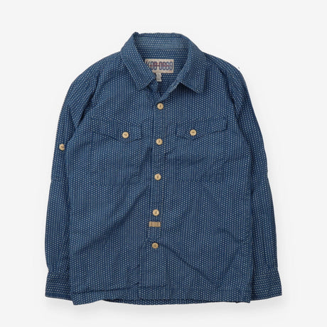 Blue Spotty Shirt